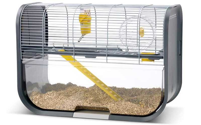 Savic Geneva Modern Hamster Cage Grey